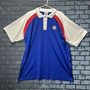 Texas Rangers True‎ Fan Polo Shirt Men's XL Baseball MLB Short Sleeve